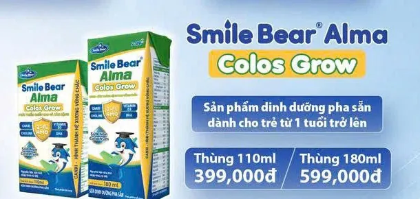 Smile Bear Alma Colos Grow