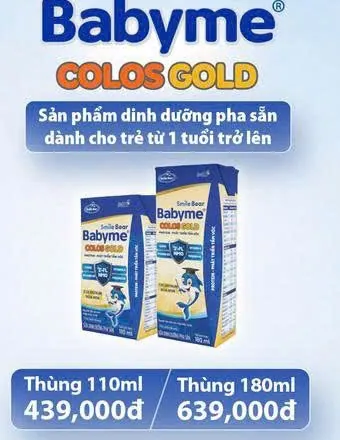 Babyme Colos Gold