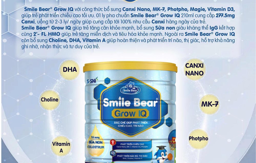 Smile Bear Grow IQ